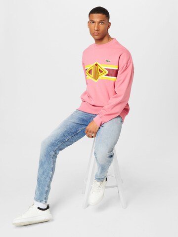 LACOSTE Sweatshirt in Pink