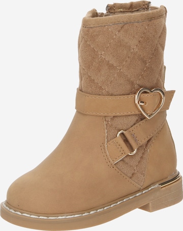 River Island Boots in Beige: front