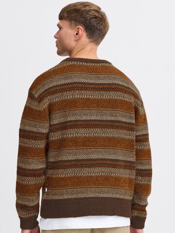 !Solid Pullover 'Maxwell' in Braun