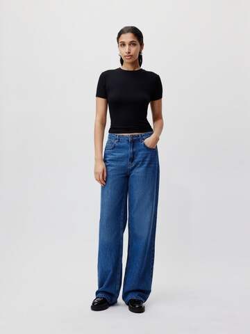 Wide Leg Jean 'Lilia' LeGer by Lena Gercke en bleu