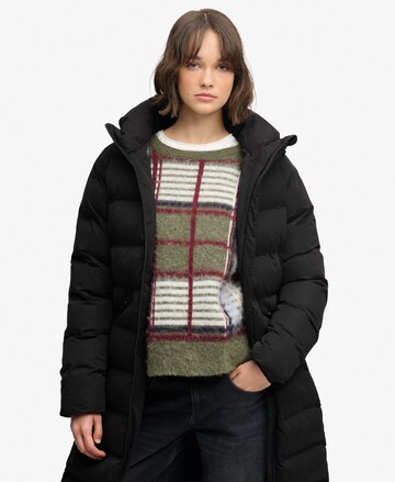 Superdry & Co Wintermantel in Zwart