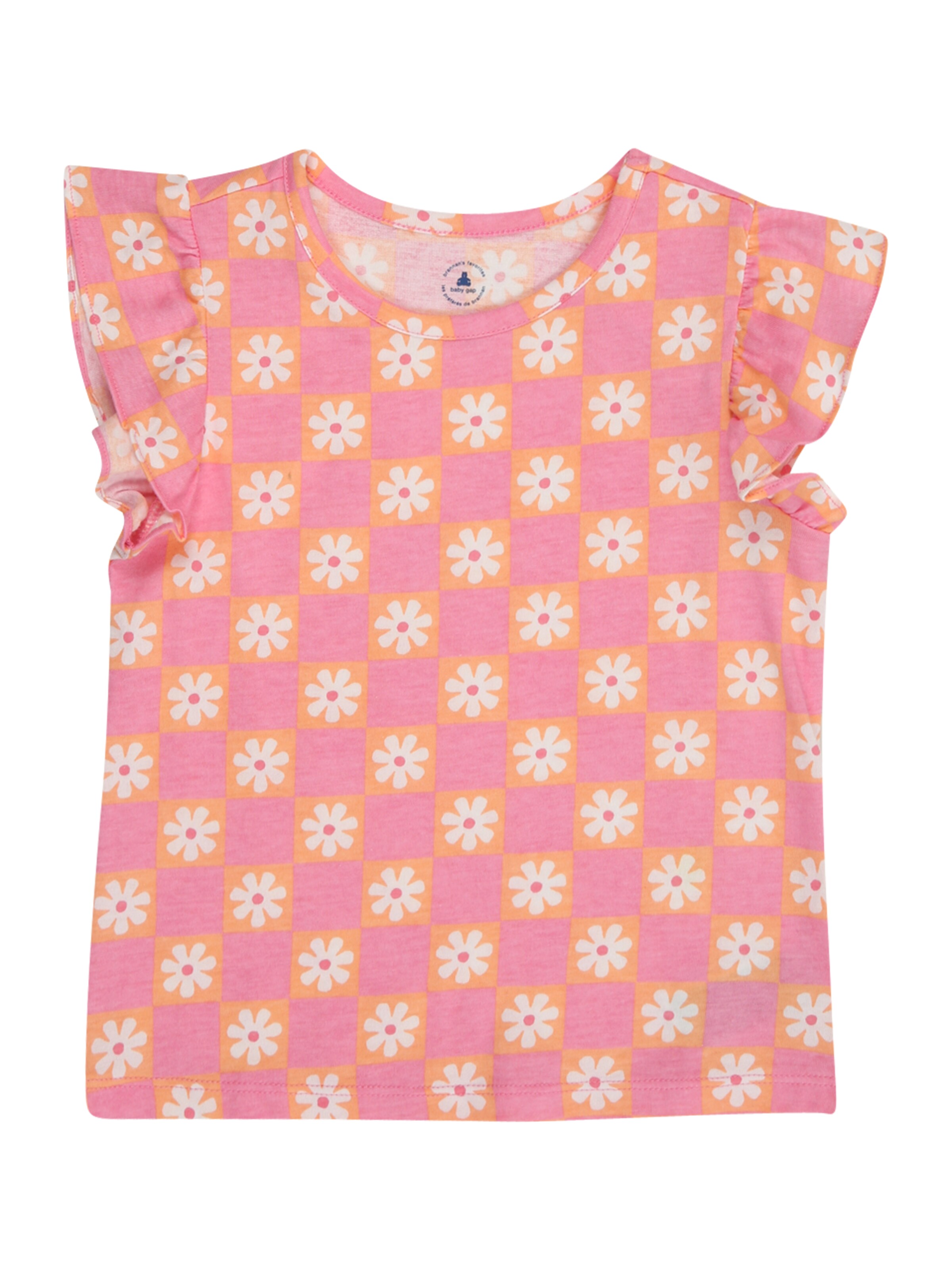 Tricou de la GAP pe roz: față