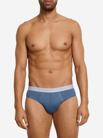 Slip 'Essentials' Hanro en bleu : devant