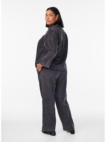 Zizzi Широки крачоли Дънки в сиво