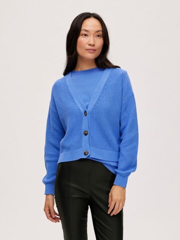 SELECTED FEMME Strickjacke in Blau: predná strana