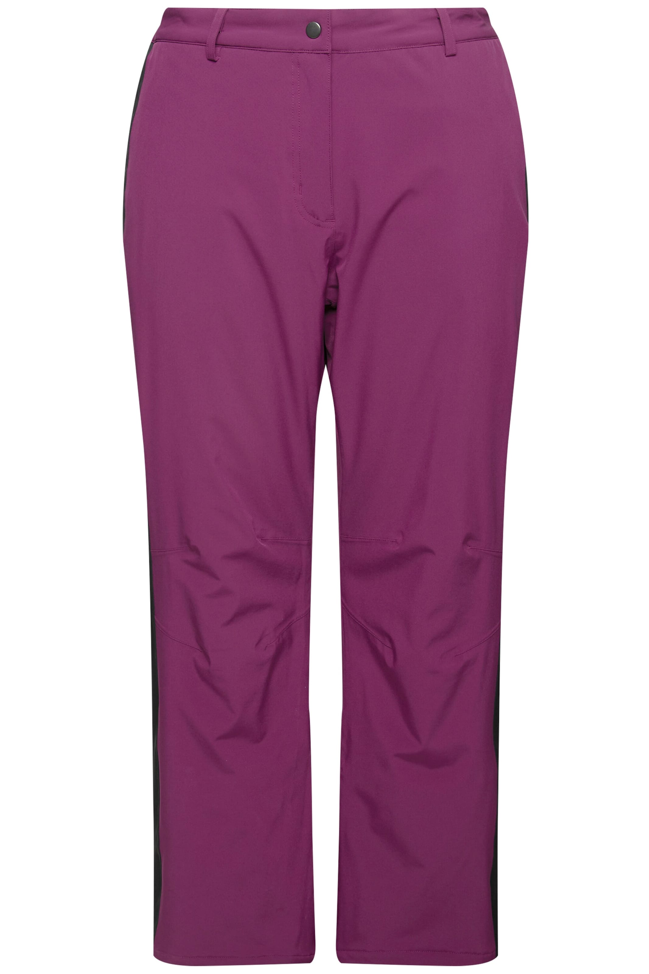 Ulla Popken Hose in Lila: Vorderseite