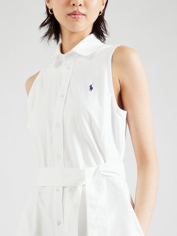Polo Ralph Lauren Платье-рубашка в Белый