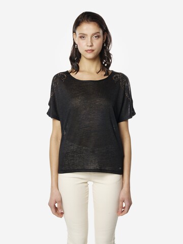 KOROSHI Shirt in Zwart: voorkant