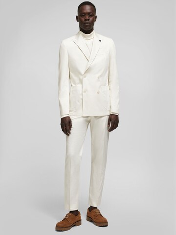 HECHTER PARIS Regular fit Business Blazer in White