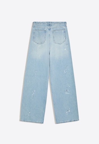 Baggy Jeans di Bershka in blu