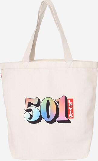 Shopper '501' LEVI'S ® di colore crema / blu chiaro / rosso / bianco, Visualizzazione prodotti