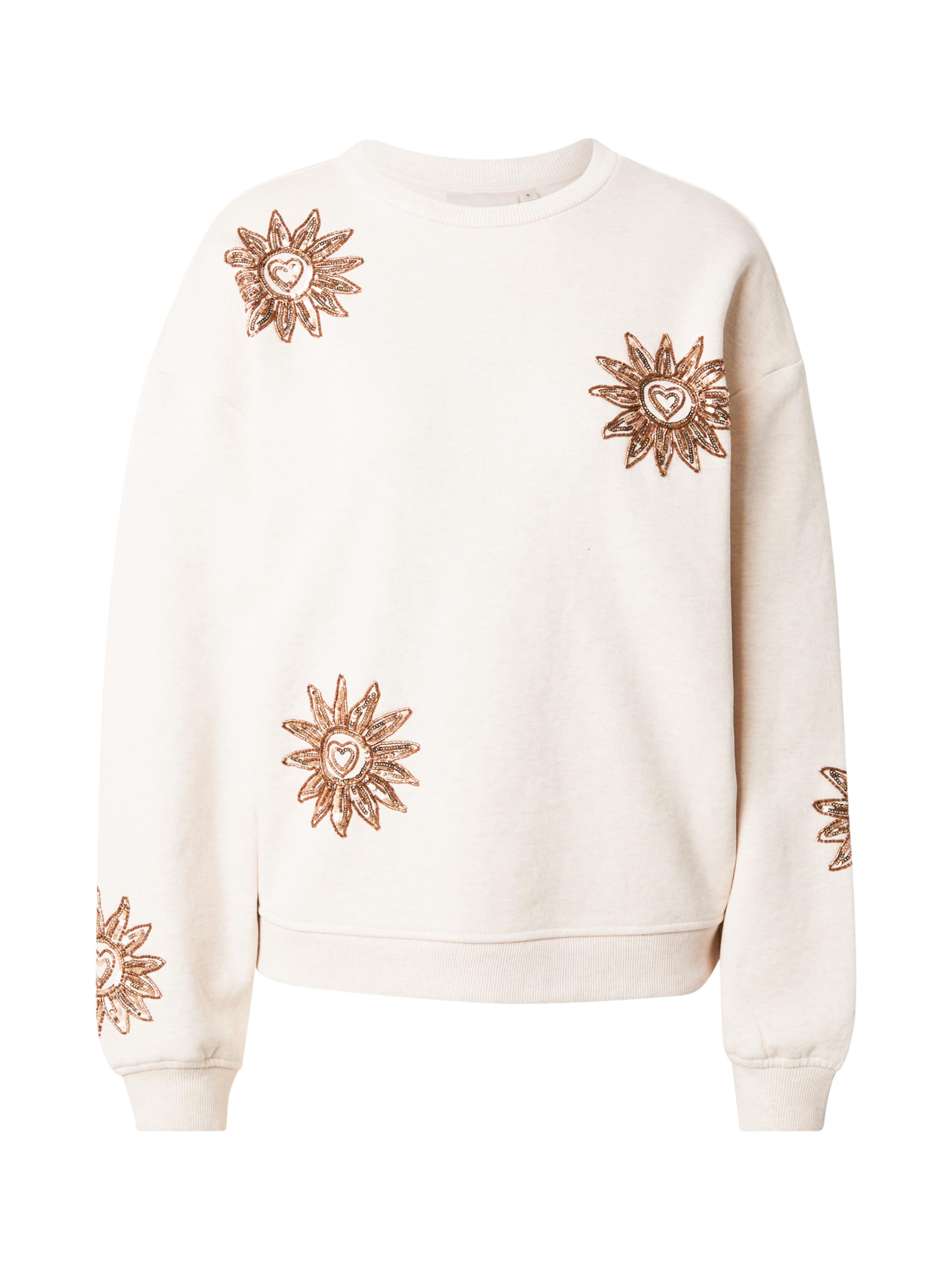 Fabienne Chapot Sweatshirt 'Archie' in Beige: Vorderseite