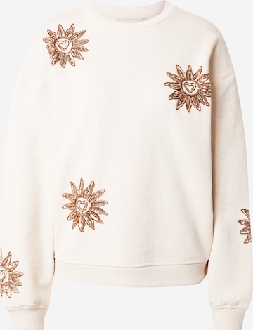 Fabienne Chapot Sweatshirt 'Archie' in Beige: front
