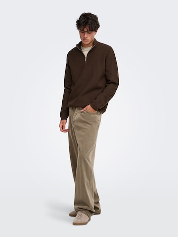 Only & Sons Loose fit Jeans 'ONSFade' in Grey