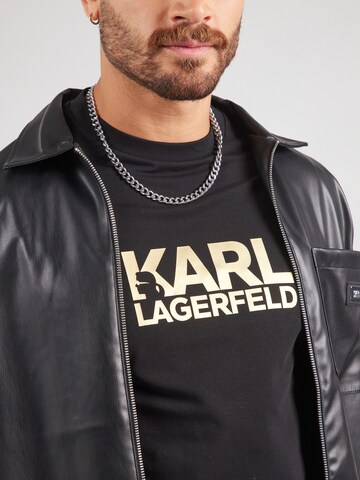 Karl Lagerfeld Μπλουζάκι σε μαύρο