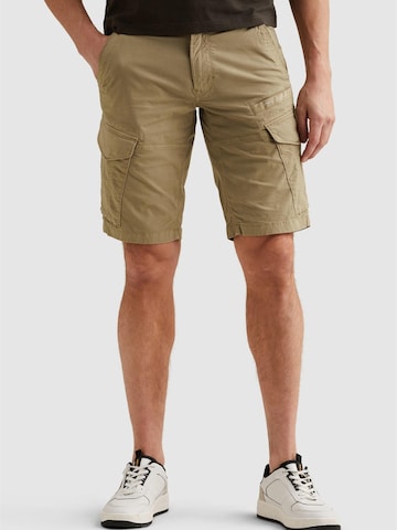 PME Legend regular Bukser 'Nordrop regular fit cargo shorts' i beige: forside