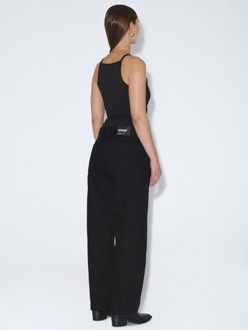 Dr. Denim Regular Jeans 'Nika Mid Straight' in Black