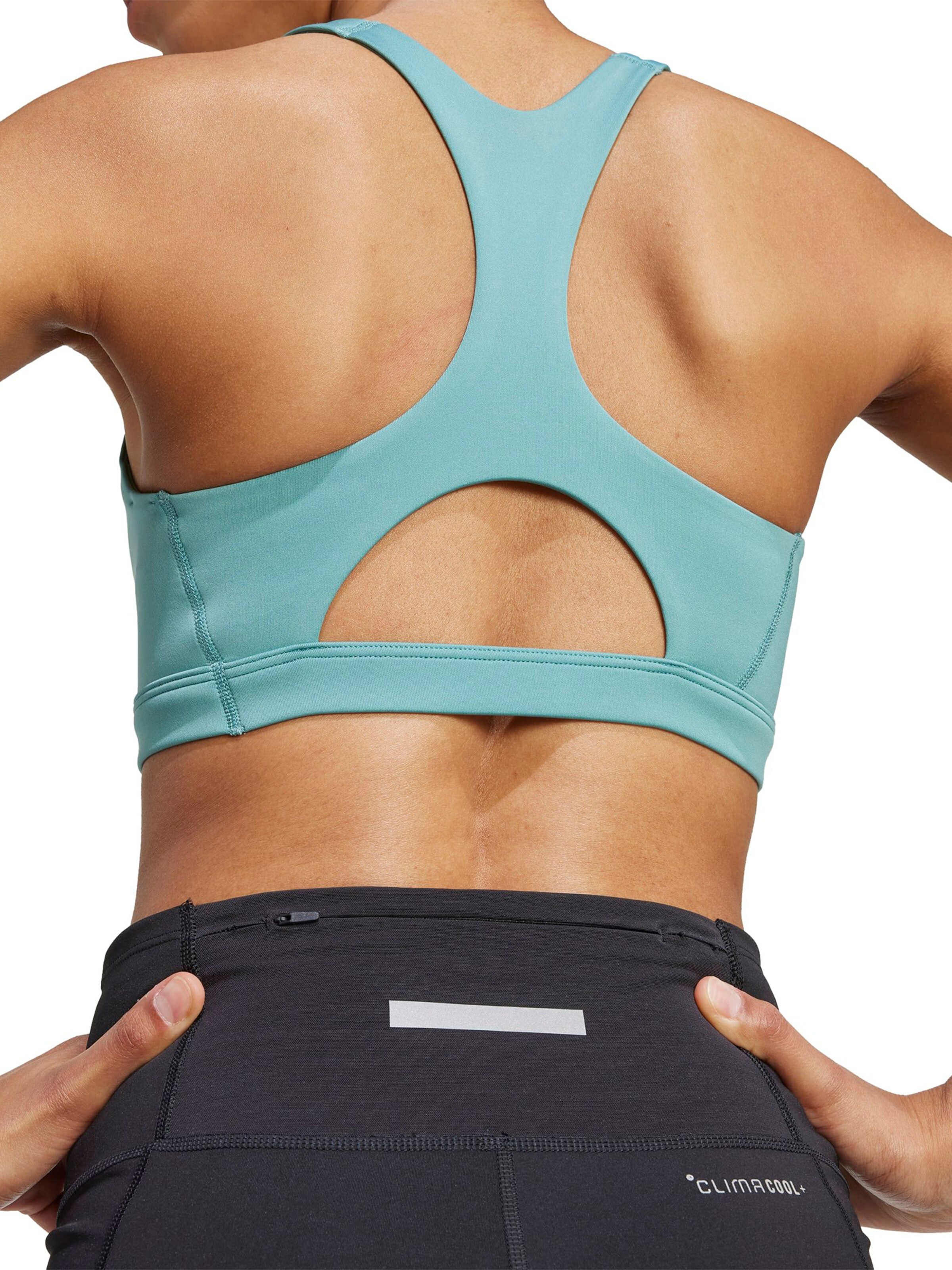 ADIDAS PERFORMANCE Бюстье Спортивный бюстгальтер в Зеленый