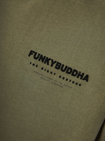 Sweat-shirt Funky Buddha en vert