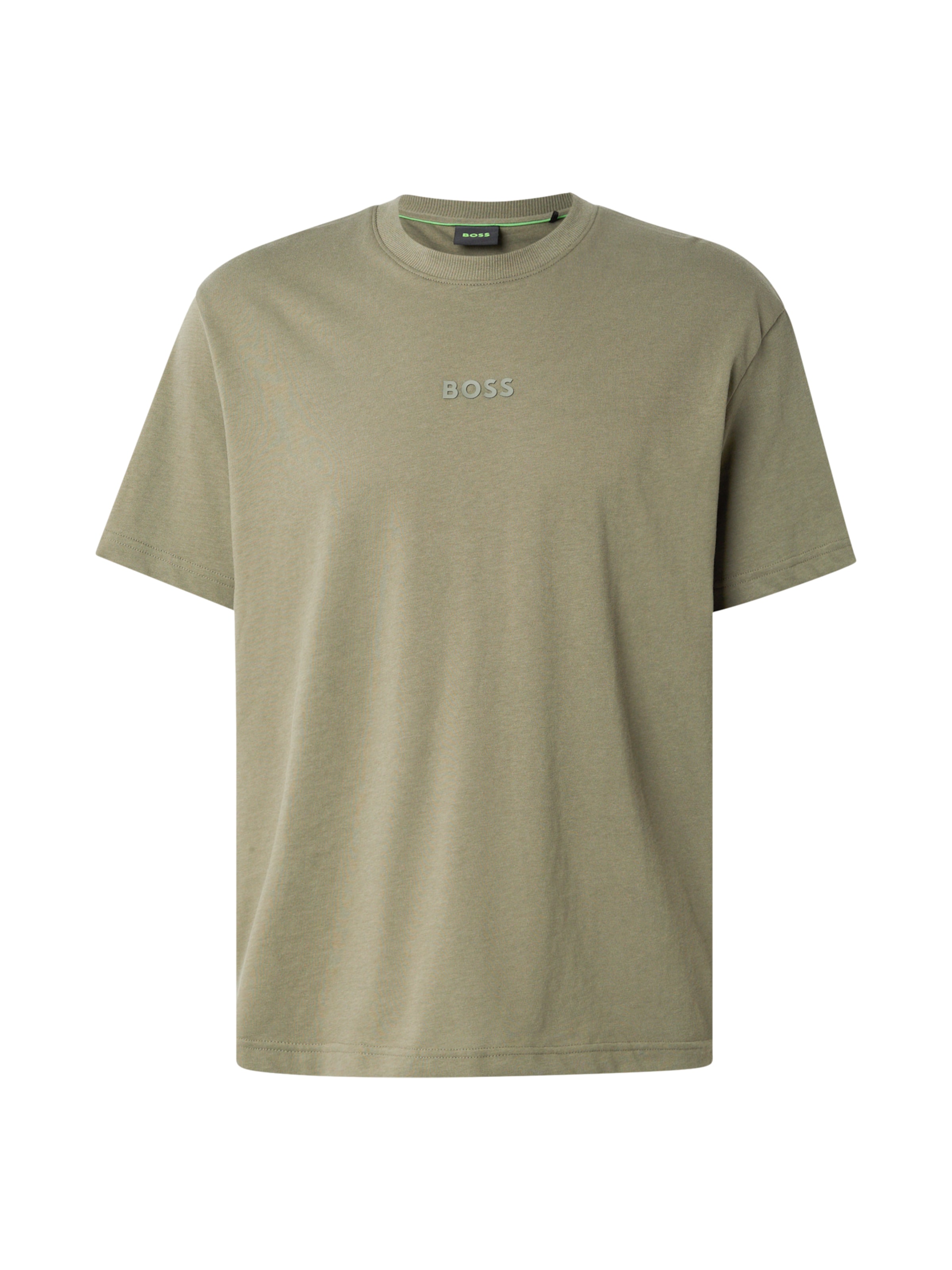 BOSS Póló - zöld: elől
