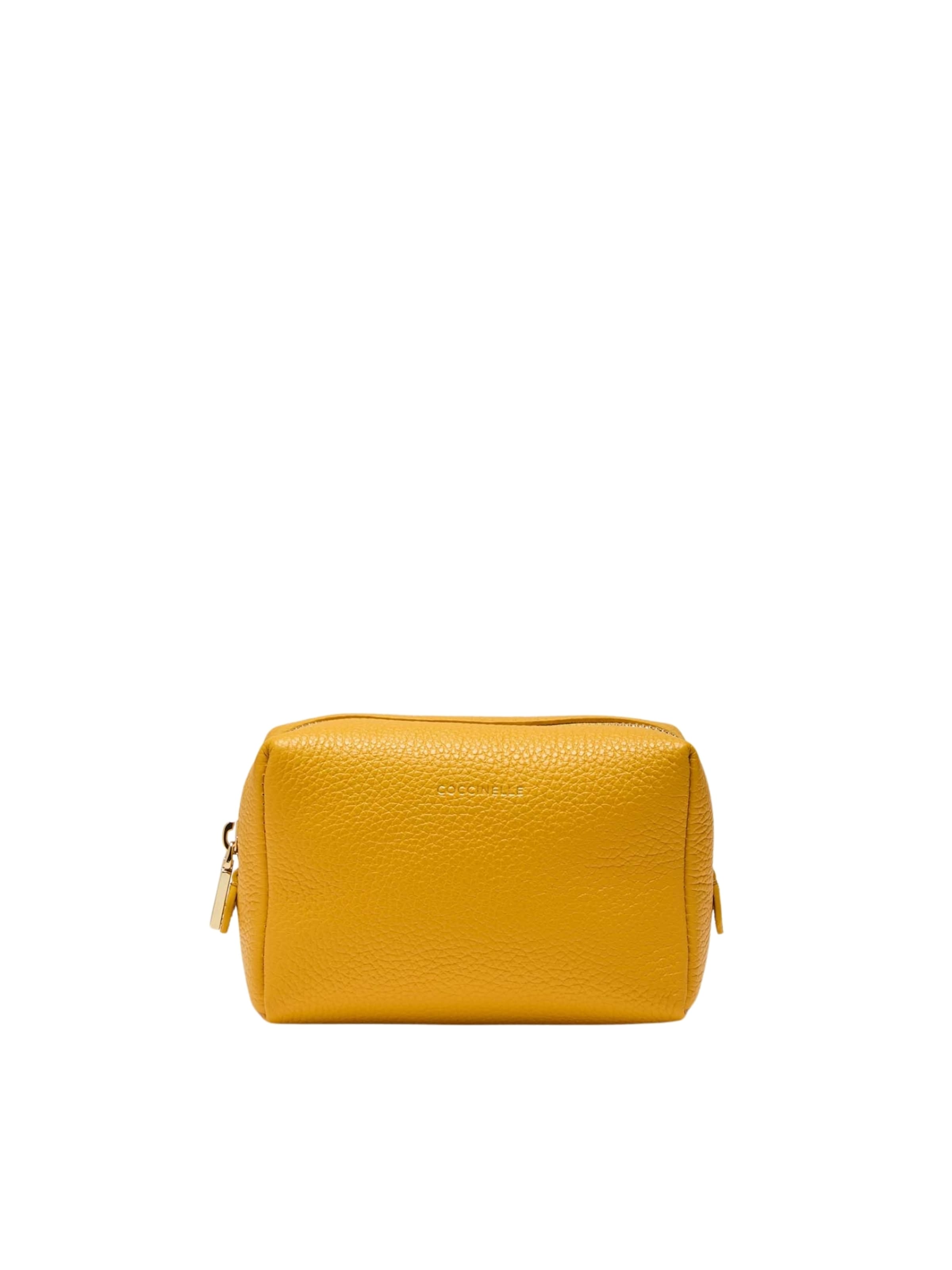 Coccinelle Toiletry bag 'COCCINELLE TROUSSE' in Yellow: front