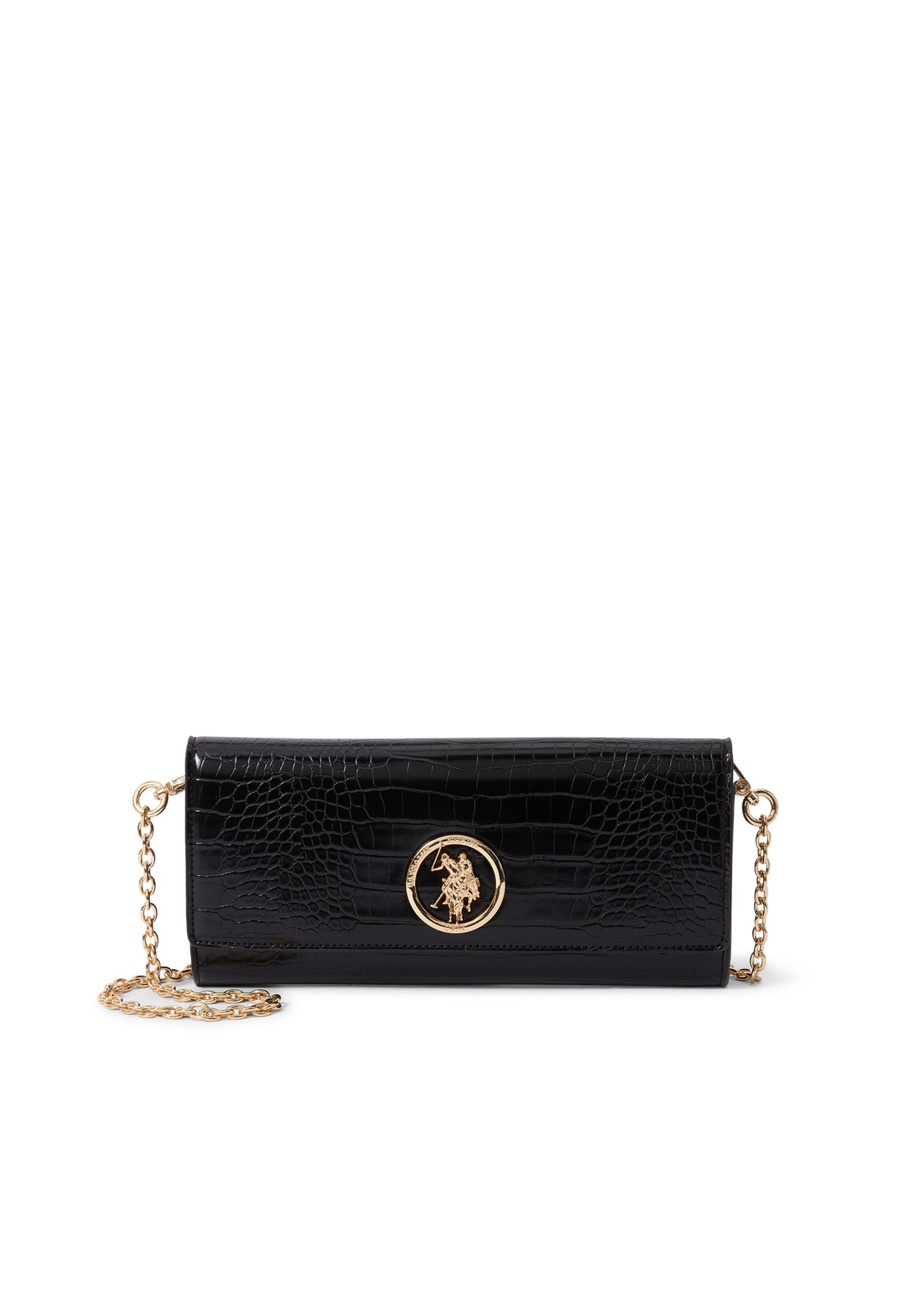 U.S. POLO ASSN. Clutch 'NEW CEREMONY' in One Size in schwarz, Produktansicht