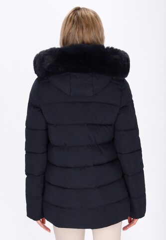 Usha Winter Coat in Blue