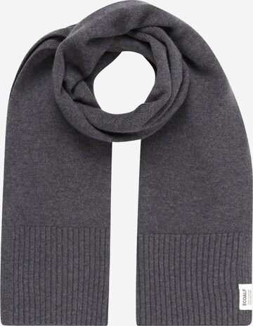 ECOALF Scarf in Grey: front