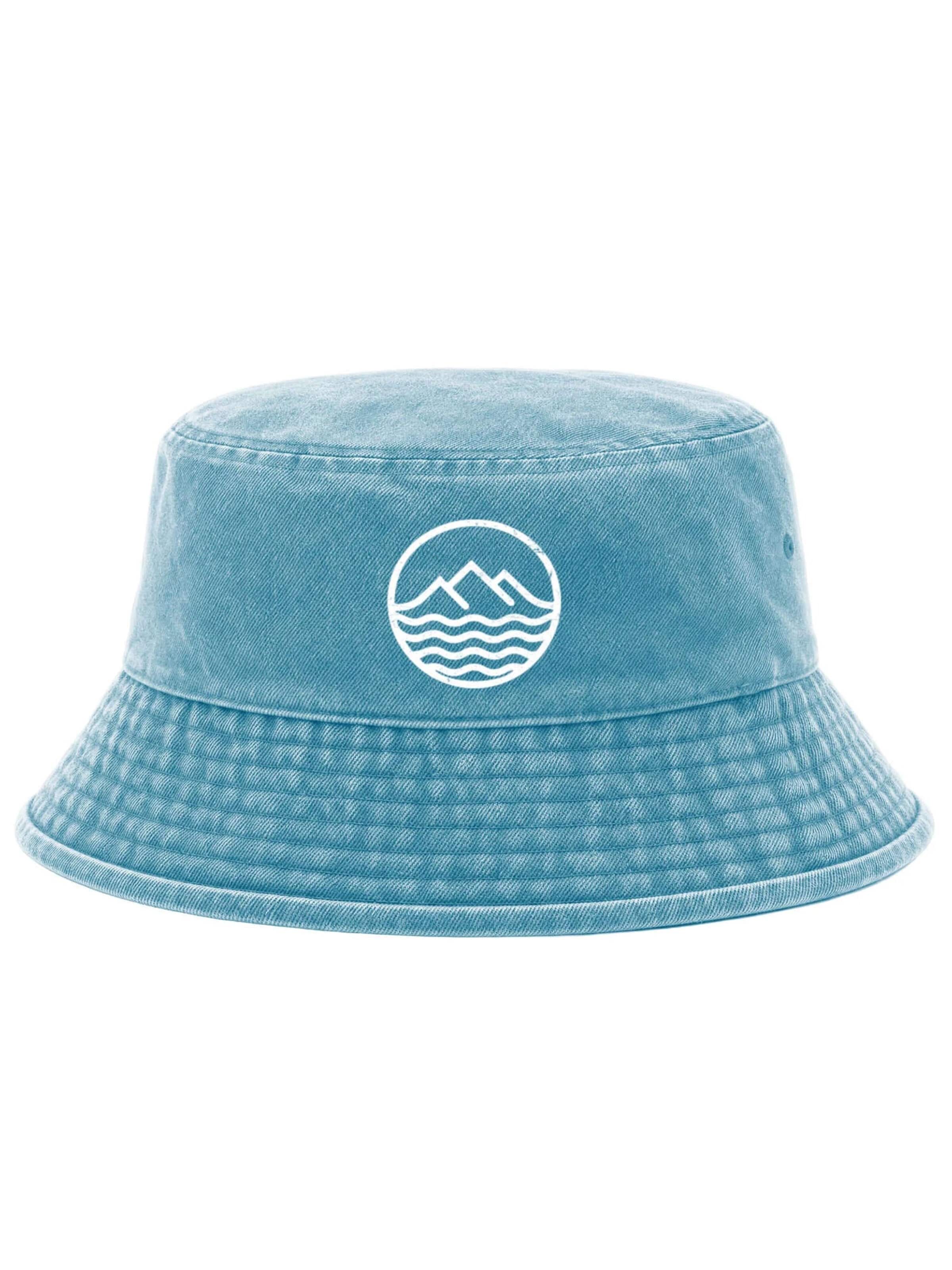 Neverless Hat 'Mountain' in Blue: front