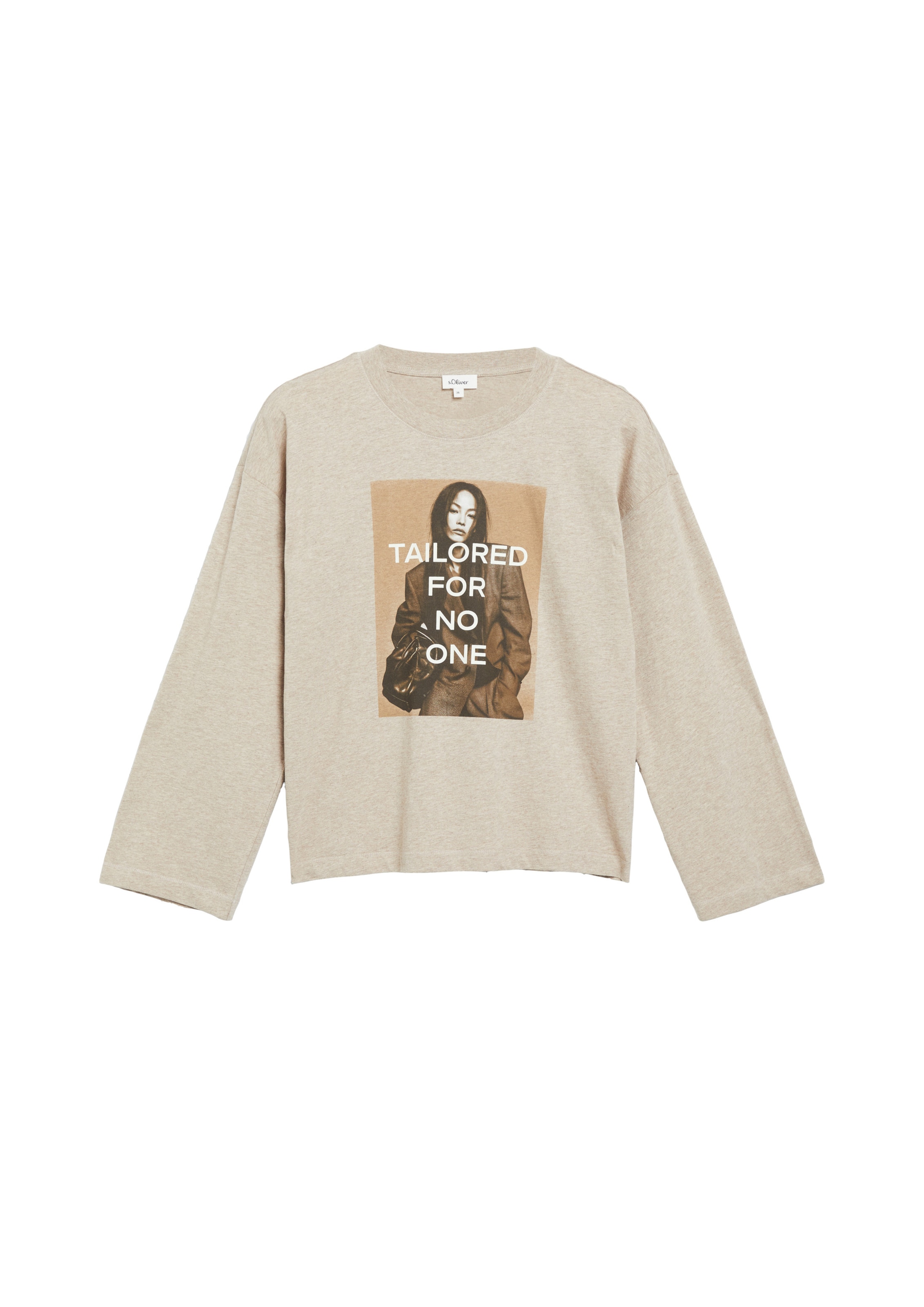 s.Oliver Shirt in Braun: Vorderseite