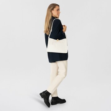 FURLA Schultertasche in Weiß