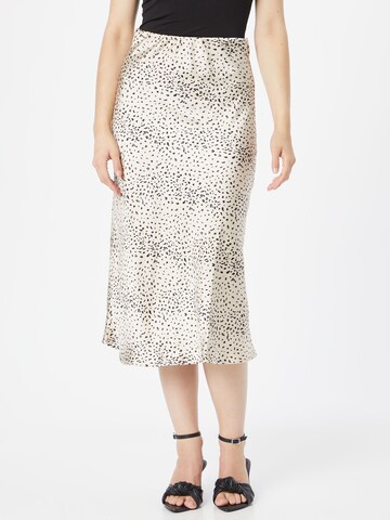 Gina Tricot Rok 'Sally' in Beige: voorkant