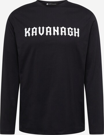 Gianni Kavanagh - Camiseta 'Liberation' en negro: frente