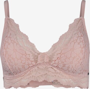 Skiny Triangel BH i pink: forside