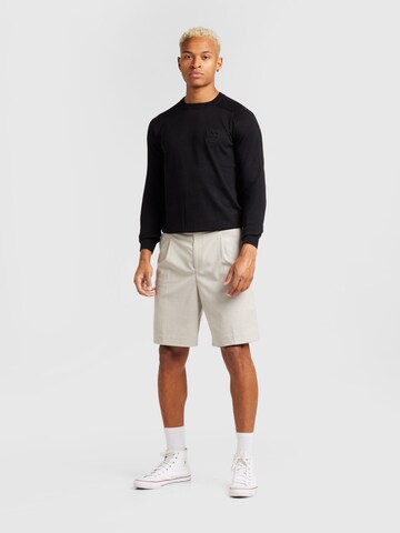 Pull-over 'GUISEPPE' 19V69 ITALIA en noir