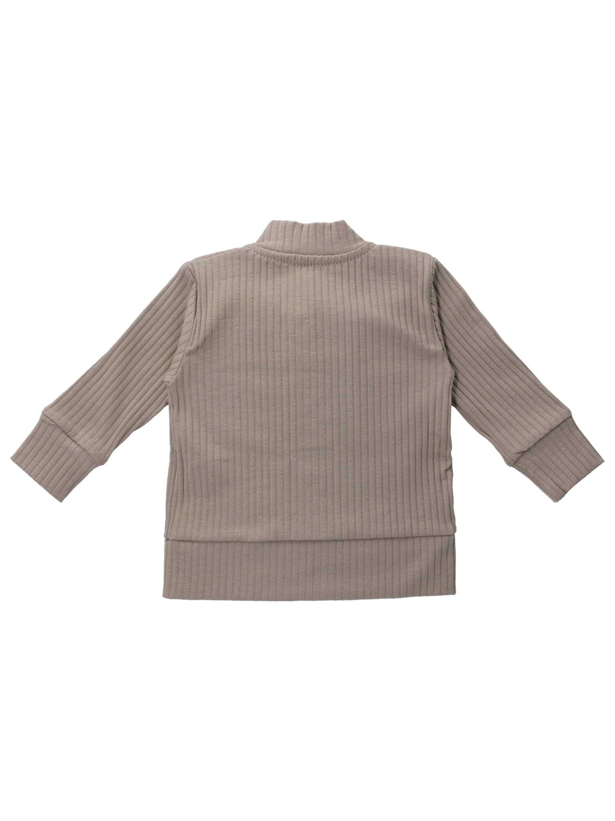 Makoma Knit Cardigan in Brown