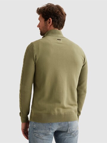 PME Legend Neulepaita 'Pullover with half zipper' värissä vihreä
