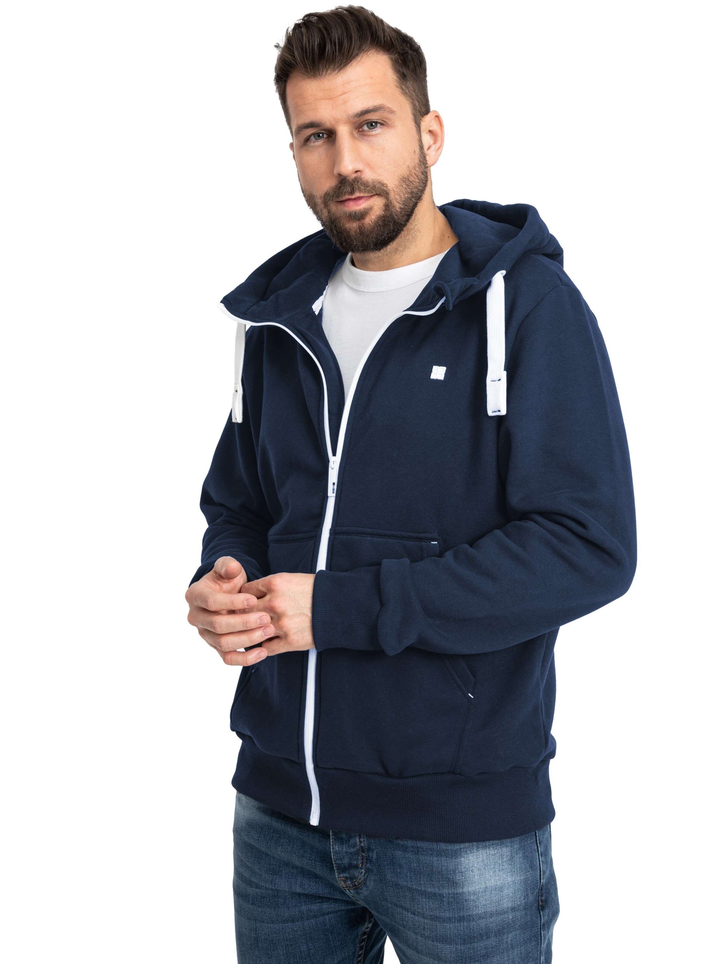 Giacca di felpa 'FinnCMYK II MEN' di deproc in blu