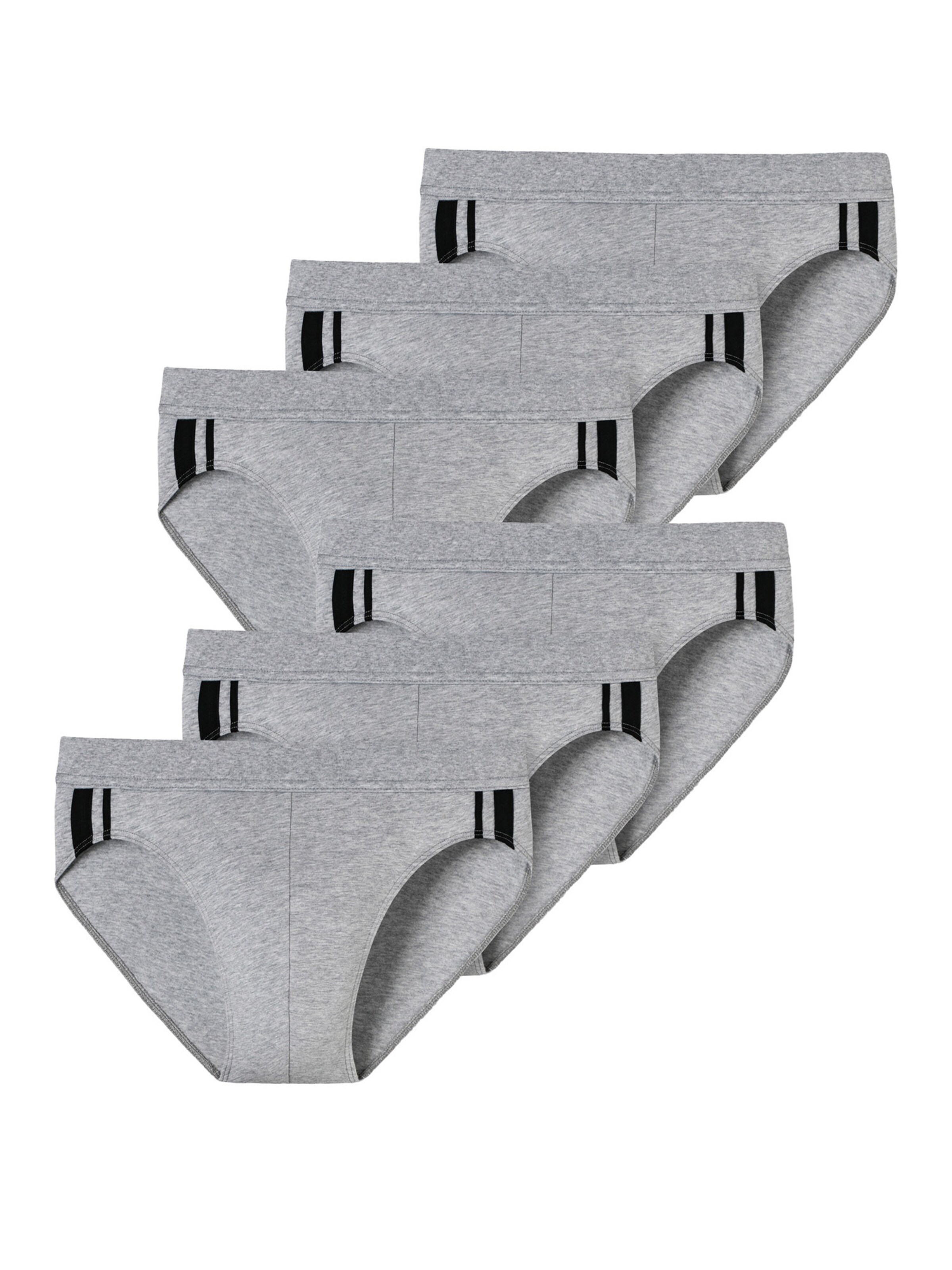 SCHIESSER Slip ' 95/5 Stretch ' in Grijs: voorkant