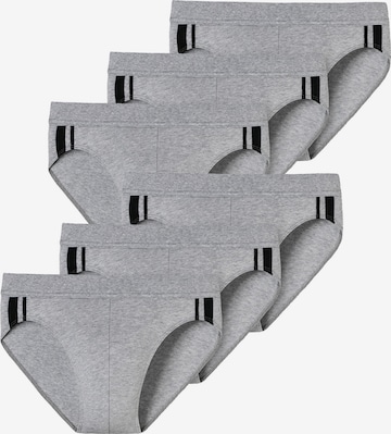 Slip ' 95/5 Stretch ' SCHIESSER en gris : devant