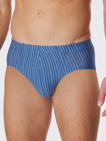 SCHIESSER Slip ' 95/5 Organic ' in Blauw: voorkant