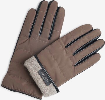 MARKBERG Full Finger Gloves 'GWEN' in Brown