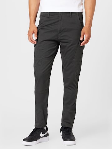 LEVI'S ® - Regular Calças cargo 'Lo Ball Cargo' em cinzento: frente