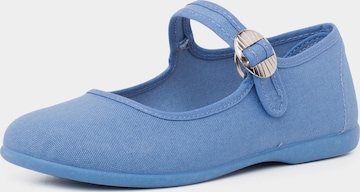 Ballerines Pisamonas en bleu : devant