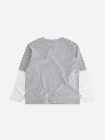 Mansour Sweatshirt 'Double Sleeved Longsleeve' in Grau