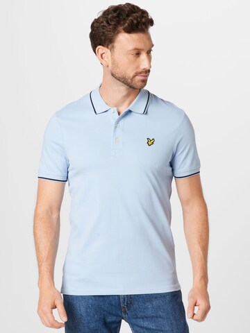 Lyle & Scott T-shirt i blå: framsida