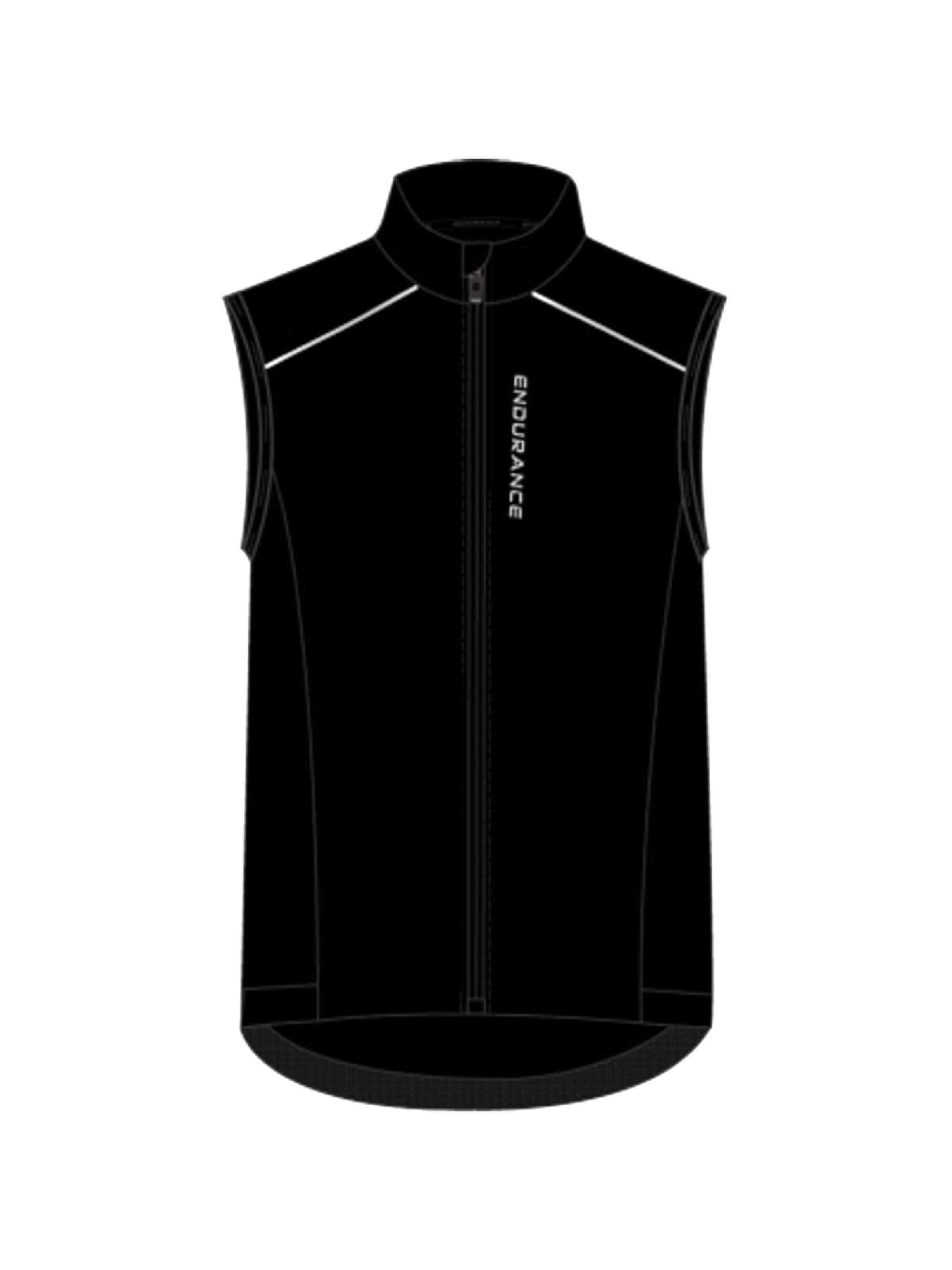 ENDURANCE - Chaqueta de montaña 'Birch' en negro: frente