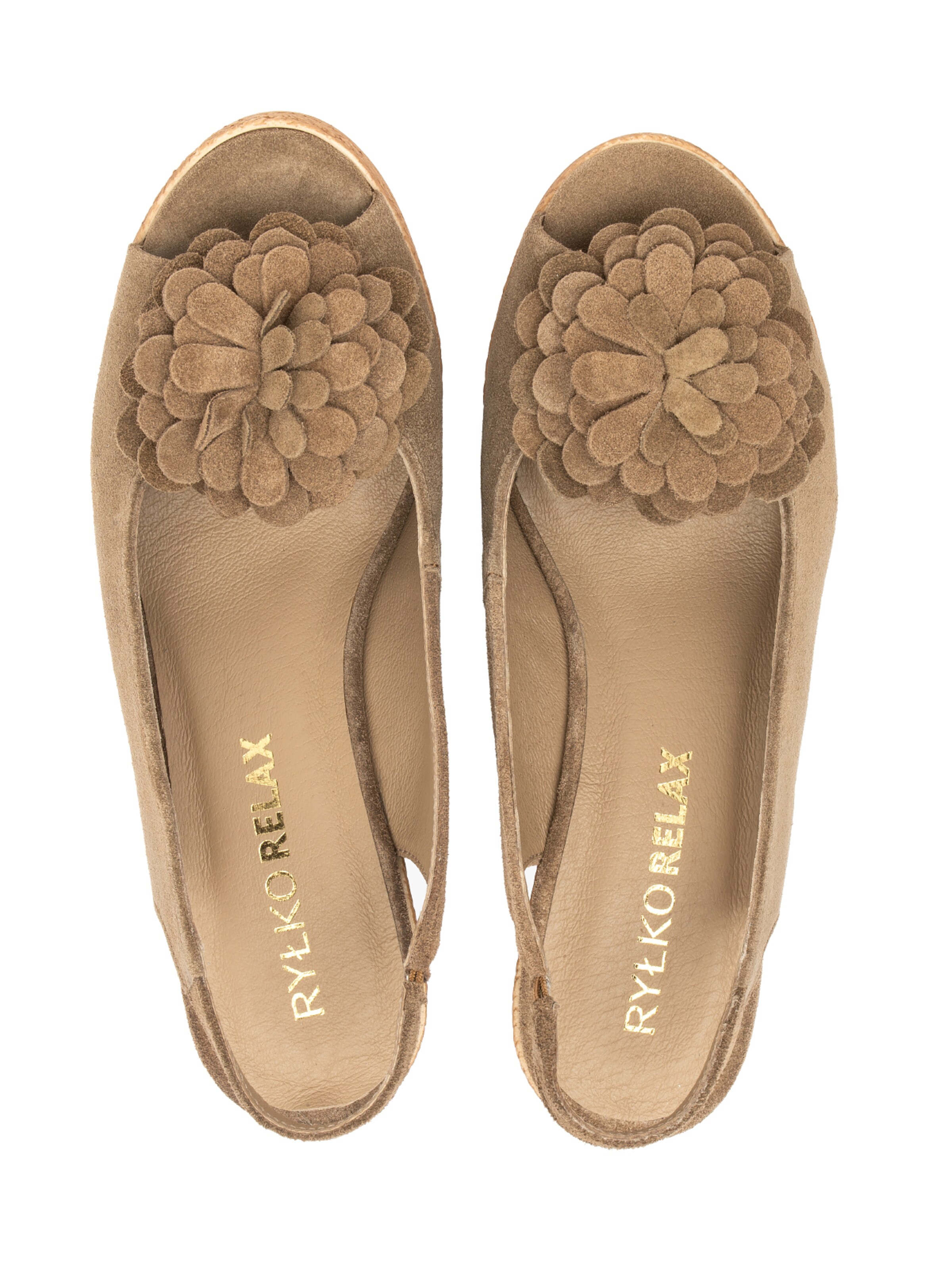 RYŁKO Szandálok - bézs