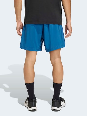 ADIDAS PERFORMANCE Regular Workout Pants in Blue