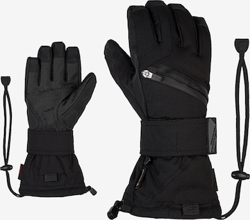 ZIENER Athletic Gloves 'MARE GTX(R)' in Black: front
